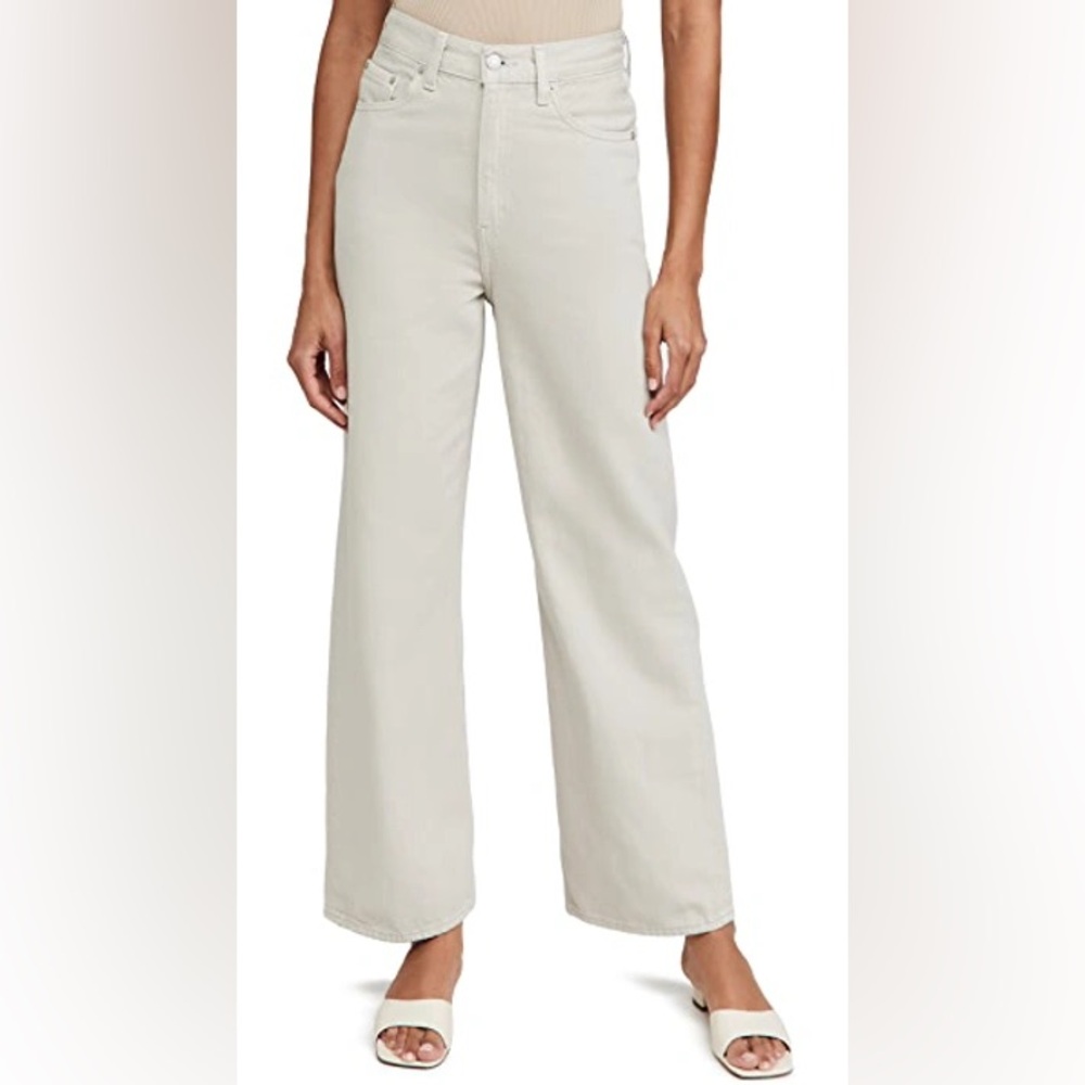Levi High Loose Jeans, “Mushroom” In Light Grey